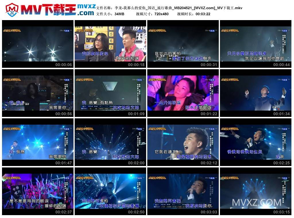 李龙-我那么的爱你_国语_流行歌曲_MB204521